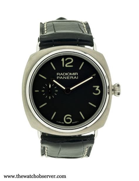 Test of the Panerai PAM 338 Radiomir 42 mm .